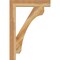 Ekena Millwork Legacy Block Rough Sawn Bracket, Western Red Cedar, 4"W x 26"D x 38"H BKT04X26X38LEC05RWR - alternate 4